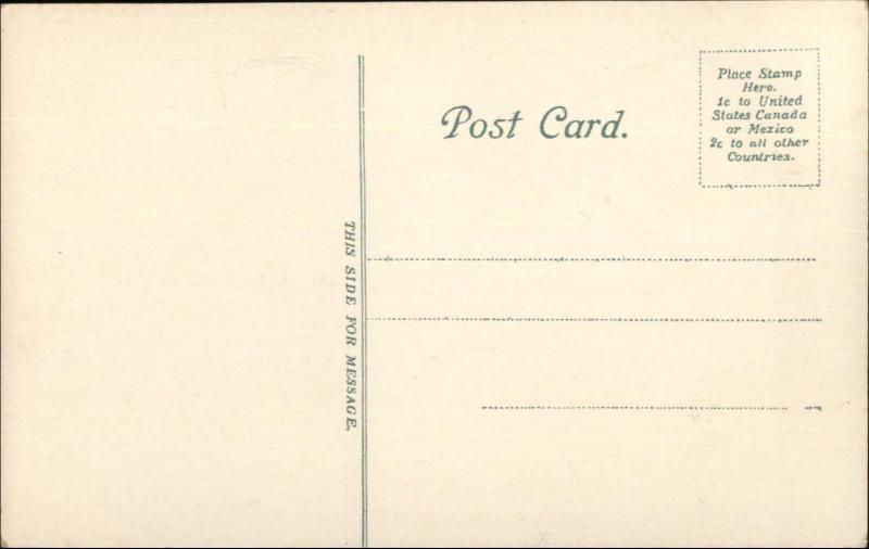 Woodstock NH From Bald Ledge c1910 Postcard