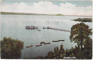 View of Saratoga Lake Near Saratoga Springs NY, New York - DB