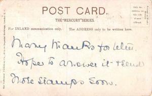 Wimbledon England New Year Greetings Multiview Antique Postcard J72591