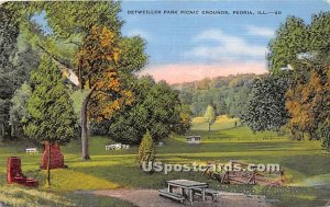 Detweiller Park Picnic Grounds - Peoria, Illinois IL