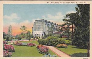 Missouri St Louis The Jewel Box In Forest Park Curteich