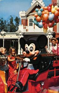 Walt Disney World ,The Chief Firemouse, postally Used., WDW, Vintage Postcard