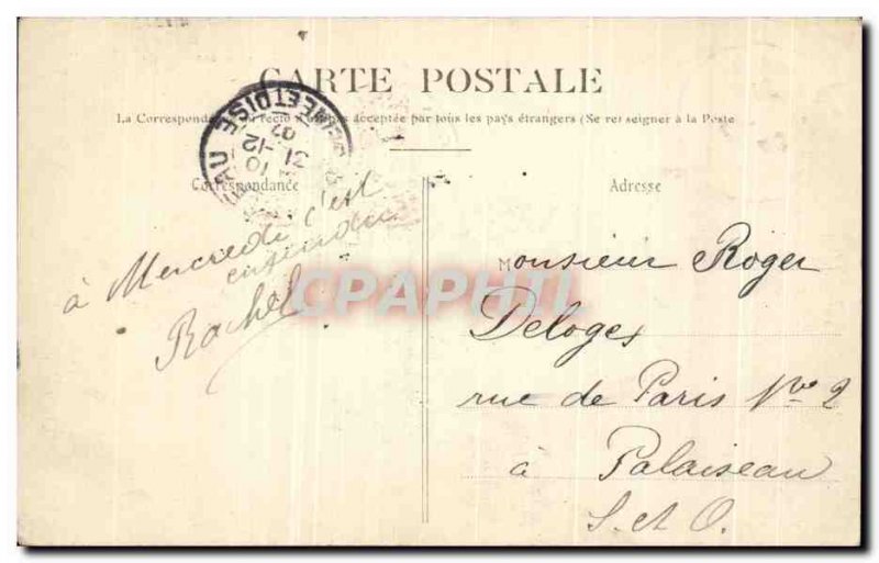 Old Postcard Bois de Boulogne upper Lake