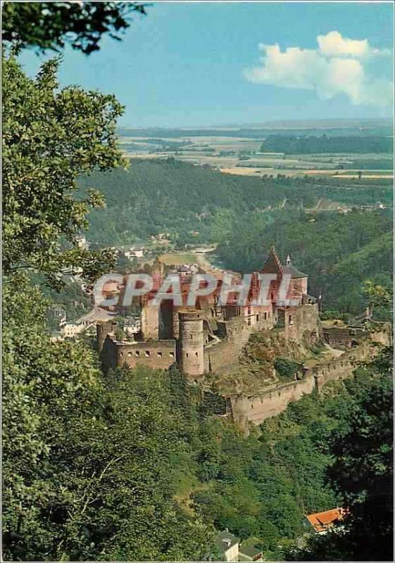  Modern Postcard Vianden medieval Castle