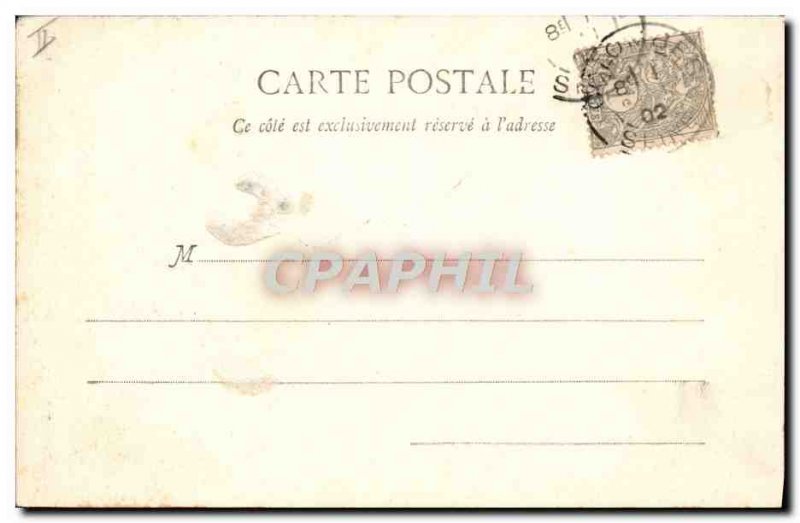 Postcard Ancient Theater of & # 39Opera Comique Paris