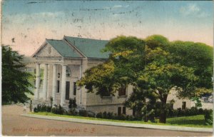 PC CPA PANAMA, BAPTIST CHURCH, BALBOA HEIGHTS, Vintage Postcard (b26256)