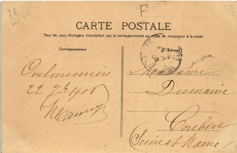 CPA Coulommiers Ecole des Garcons FRANCE (1301135)