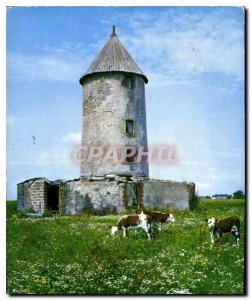 Postcard Modern Vendee a picturesque Vieux Moulin