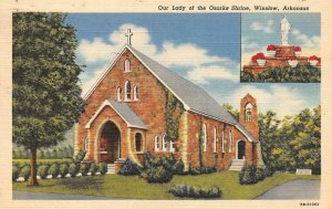 WINSLOW, Arkansas AR   OUR LADY OF THE OZARKS SHRINE  Washington County Postcard