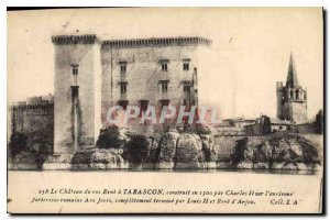 Old Postcard King of the Castle Rene in Tarascon