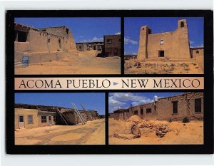 Postcard Acoma Pueblo, New Mexico