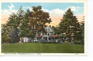 NC WB Hendersonville Park Hill Hotel WHITE BORDER