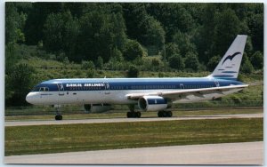 Postcard - Boeing B-757-208, Baikal Airlines, Boeing Field - Seattle, Washington