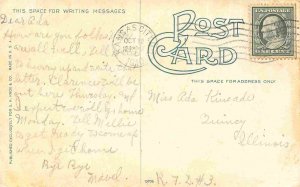 Calvary Baptist Church Kansas City Missouri 1910 postcard
