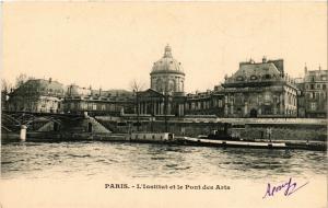 CPA Paris 6e Paris-L'Institut et le Pont des Arts (312233)