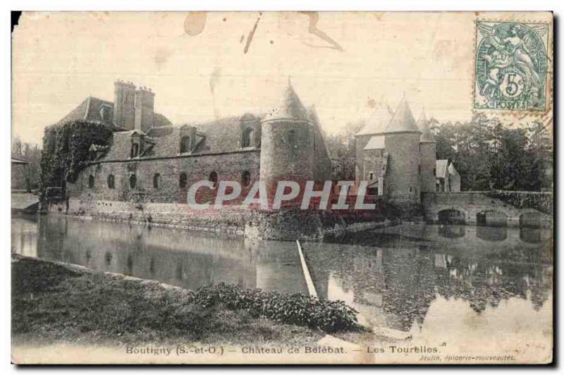 Boutigny - Chateau de Belebat - Old Postcard