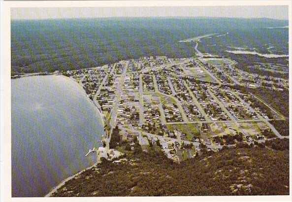 Canada A Birds Eye View Of The Progressive Community  Of Wawa Ontario