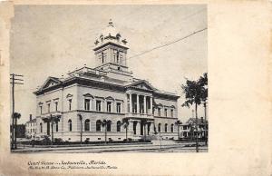 Jacksonville Florida 1906 Postcard Court House H&WB Drew Publishers