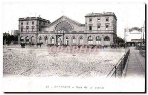 Bordeaux Postcard Old Station Bastide