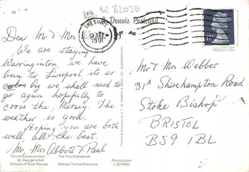 BR82029 liverpool  uk