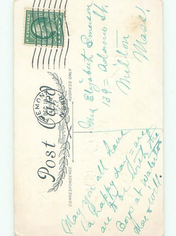 Divided-Back CHRISTMAS SCENE Great Postcard W9208