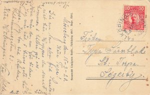 1917 Mössebergs Bad Vintersanatoriet Falköping Sweden Postcard Posted