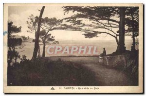 Postcard Old Paimpol An allee du Bois