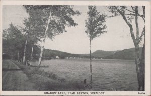 Postcard Shadow Lake Near Barton Vermont VT