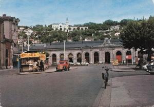 BF15251 agen la gare et l eglise de l ermitage bus  france front/back image