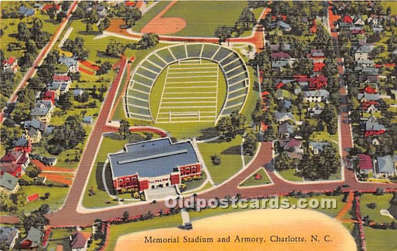 Memorial Stadium and Armory Charlotte, North Carolina, NC, USA Stadium Unused 