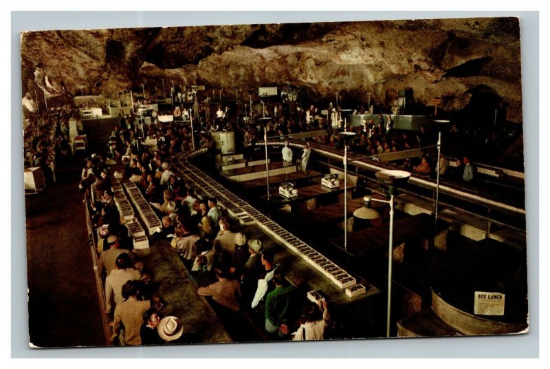 Vintage 1970 Postcard Carlsbad Caverns National Park Lunch Room New Mexico