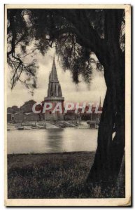 Old Postcard La Rochelle Lantern Tower