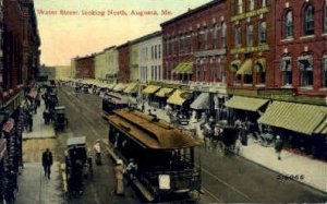 Water St. in Augusta, Maine