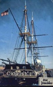 USS Constitution, Old Ironsides, Boston, Massachusetts, MA USA Sailboat 1967 ...