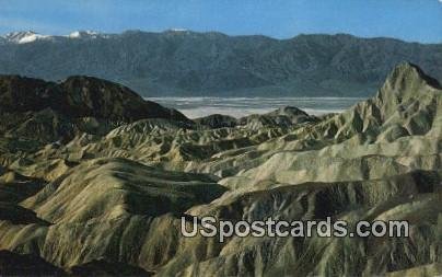 Zabriskie Point, Funeral Range - Death Valley National Monument, CA