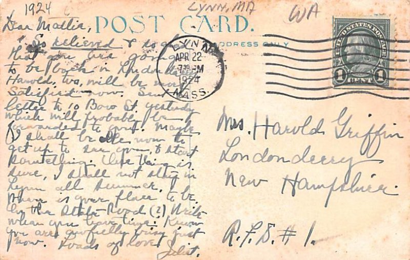 Lynn Womens Club House Lynn, Massachusetts MA