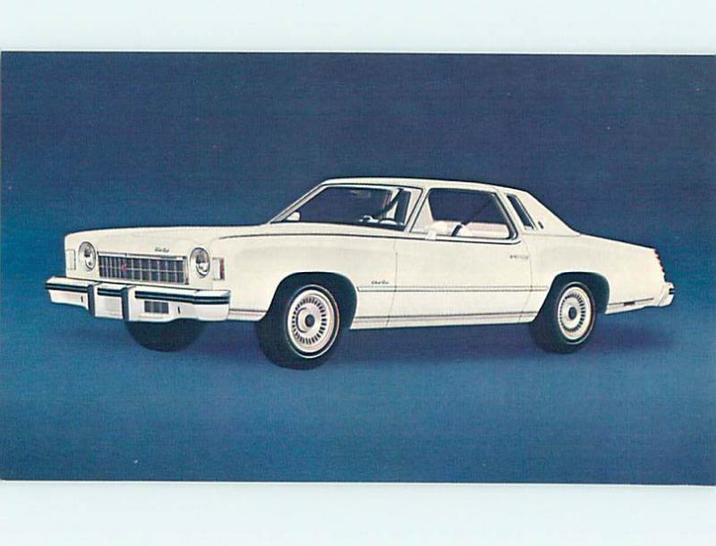 Unused 1975 car dealer ad postcard CHEVROLET MONTE CARLO o8178