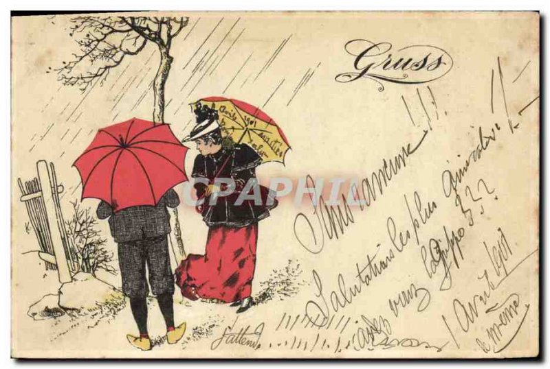 Old Postcard Fantaisie