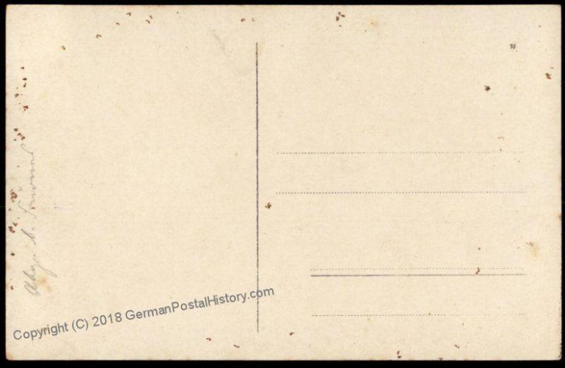 Germany WWI Crash Downed English Bomber Airplane Battlefield  RPPC 65315