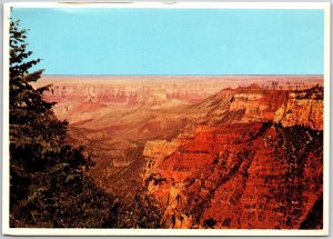 Painted Desert Grand Canyon National Park Arizona AZ North Rim Panorama Postcard