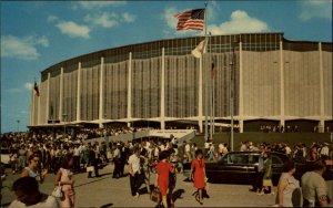 Houston Texas TX Astrodome Baseball Football Stadium Vintage Postcard