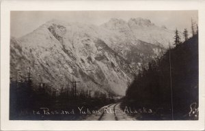 White Pass & Yukon Railway Alaska AK Unused RPPC Postcard H54