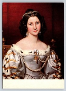 Charlotte von Hagn Portrait Postcard Joseph Stieler King Ludwig I Beauties