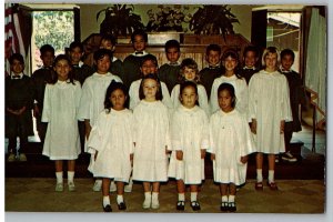 The Lani Iki Choir of Mokuaikaua Congregational Church Age 4-11 Hawaii Postcard