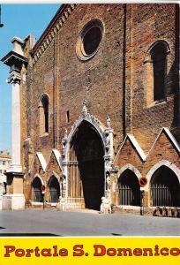 B70573 Pesaro facciata e portale antica chiesa Italy