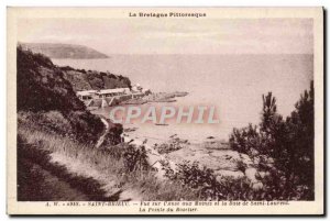 Postcard Old Saint Brieuc View On & # 39anse Moines and St. Lawrence Bay The ...