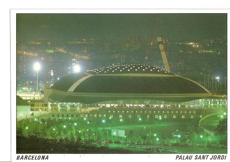 Postal 022275 : Palau Sant Jordi (Anella Olimpica) - Barcelona