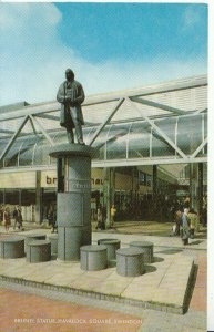 Wiltshire Postcard - Brunel Statue - Havalock Square - Swindon - Ref 10001A