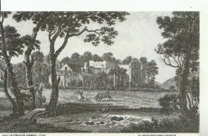 Wales Postcard - Valle Crucis Abbey - 1776 - Denbighshire - Ref 10935A