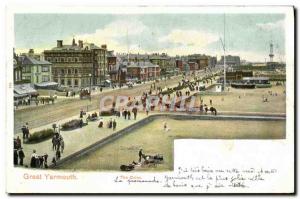 Old Postcard The Drive Great Yarmouth